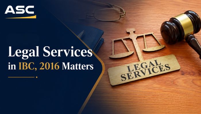 Legal Services in IBC, 2016 Matters